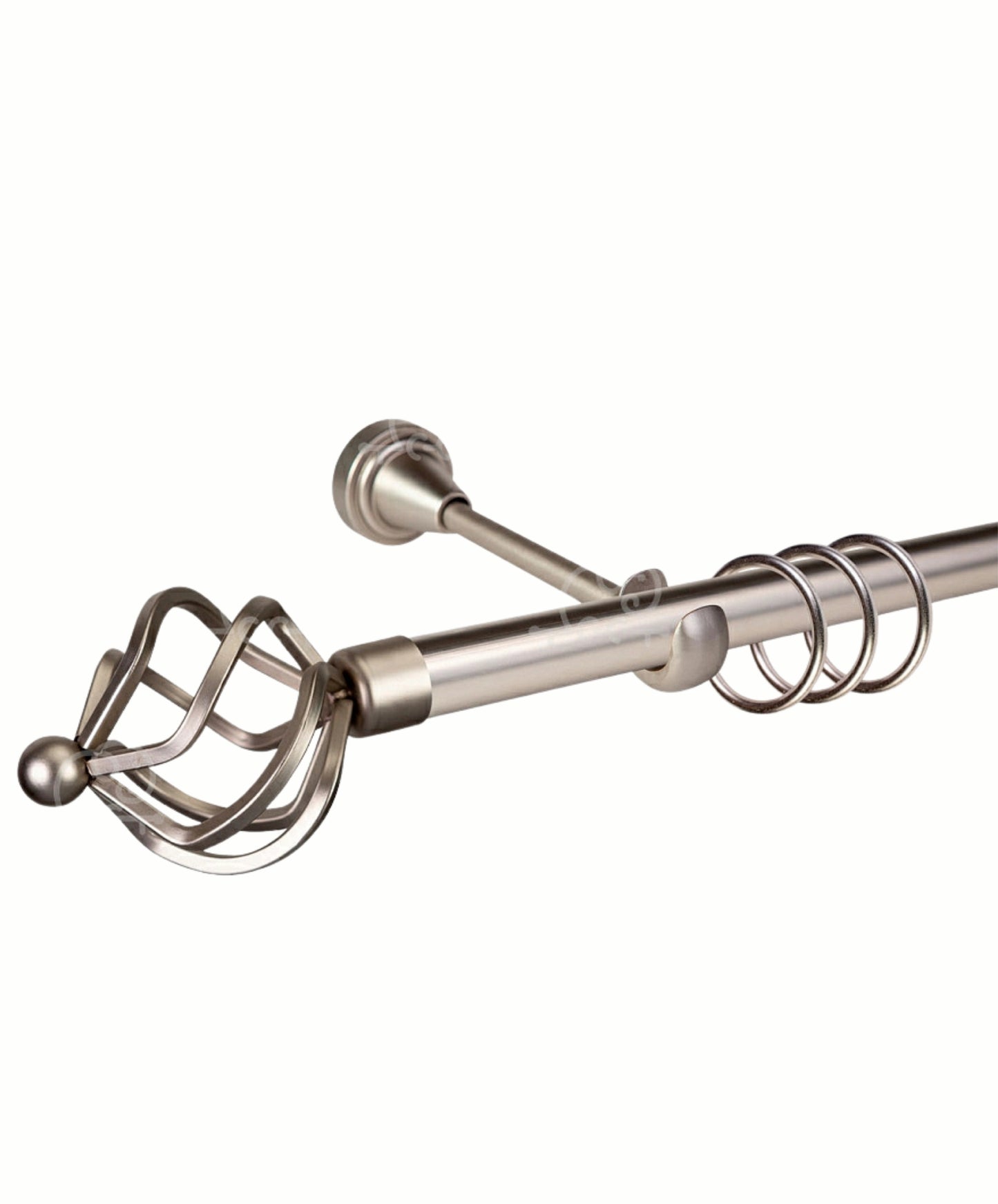 Bulava 19mm Satinet 1 Sıralı Karniz
