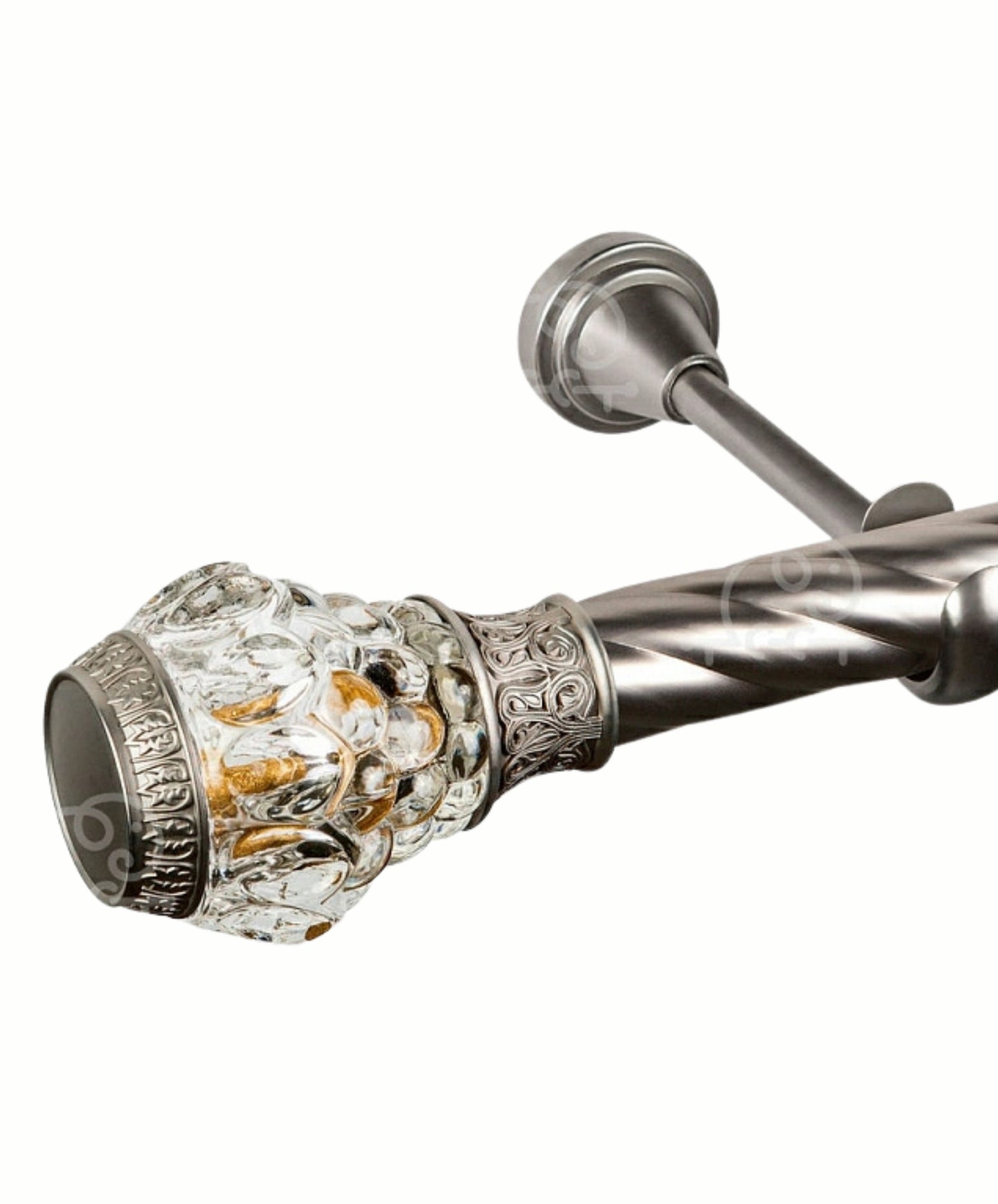 Murano 25mm Satinet Rəngli 1 Sıralı Karniz